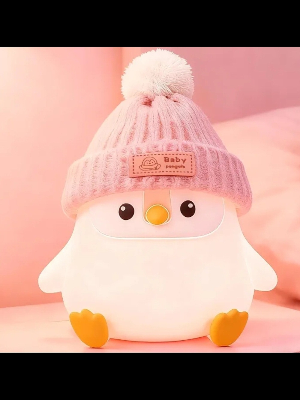 Original Penguin Pink Penguin Night Light